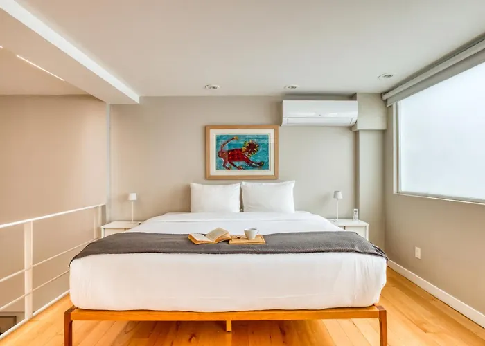 Great 1br Two-level Loft In Colonia Roma Apartment